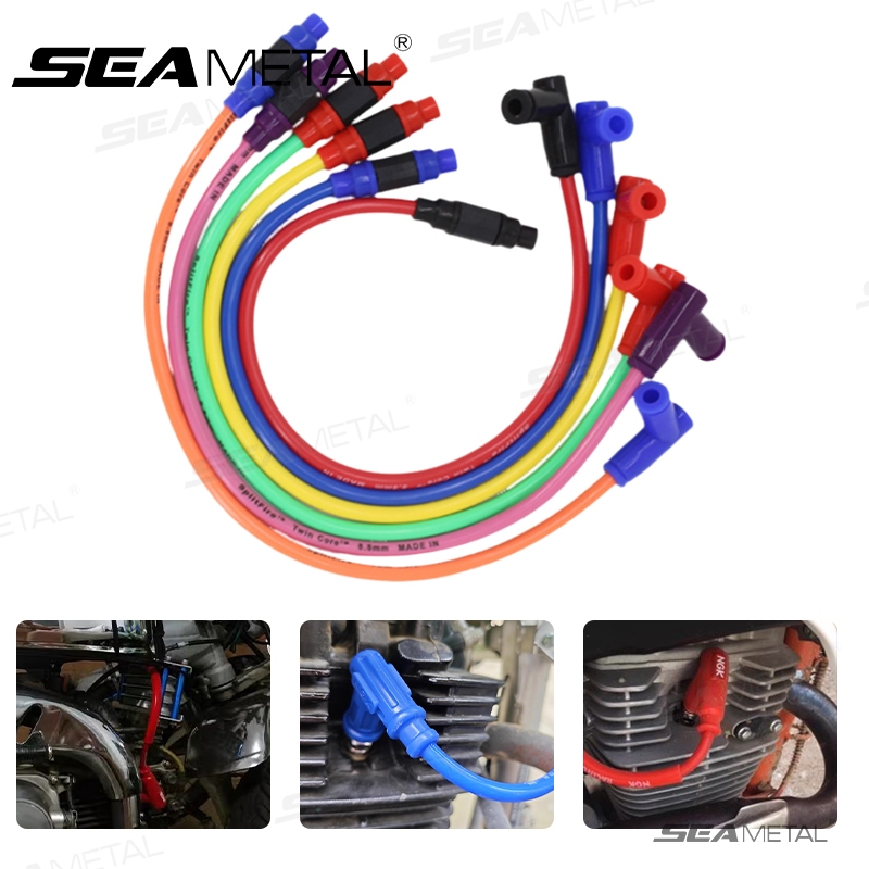 dây tăng áp xe máy SEAMETAL Cuộn dây đánh lửa xe máy đa năng Bugi Cáp nguồn gắn mọi loại xe thông