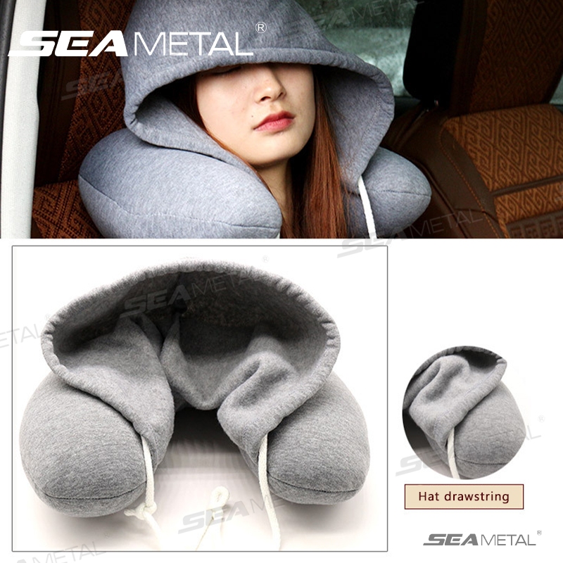 gối chữ u SEAMETAL gối đi xe gối chữ u capybara gối văn phòng gối cổ du lịch gối cổ đi máy bay
