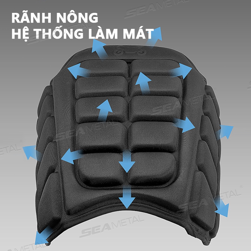 đệm yên xe máy SEAMETAL Lycra Vải Yên Ghế Đệm Chống Thấm Nước Chống Sốc Thấm Hút