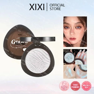 Xixi Trang Điểm Highlighter Ngọc Trai Sáng Bóng Trong Suốt Bột Độ Bóng Cao Tự Nhiên Làm Sáng Nằm Tơ Phát Sáng Điểm Nổi Bật Chiếu Sáng Mỹ Phẩm NO.D570