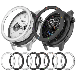 Viền kim loại cho Xiaomi watch S3 S4 Thay thế vỏ đồng hồ vòng thép không gỉ 316L