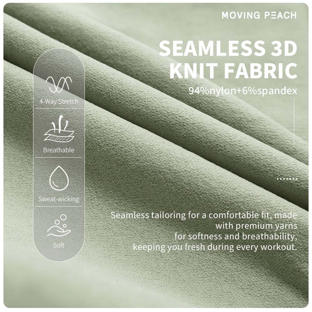 Ảnh Áo ngực thể thao MOVING PEACH JBY không đường may thoáng khí có miếng đệm tháo rời 2