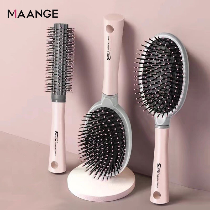MAANGE Lược Gỡ Rối tĩnh điện massge Tạo Phồng Tóc Cỡ Lớn Chuyên Dụng 1459