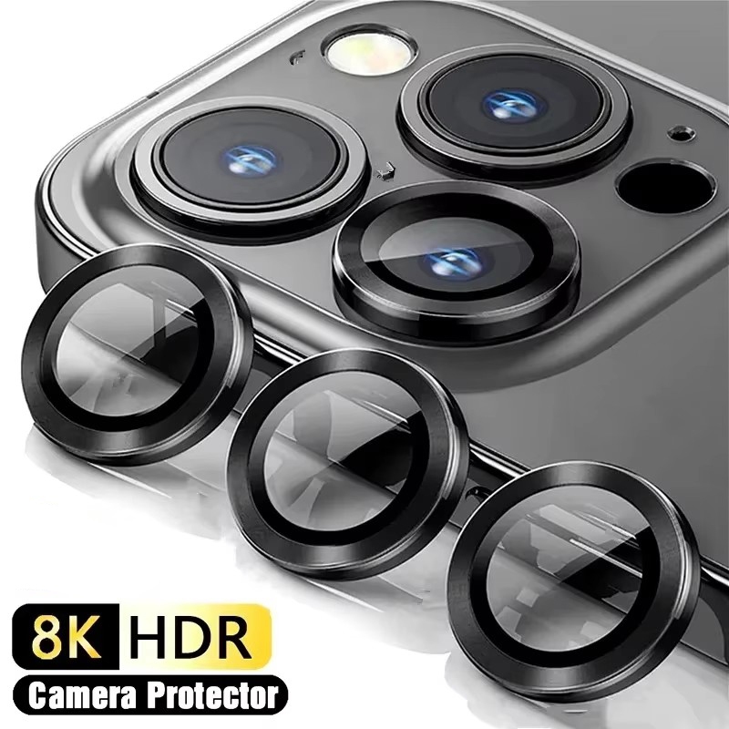 Dễ Dàng INSTALL Kim Loại Bảo Vệ Ống Kính Máy Ảnh Xiaomi 14T 13T Pro 8K HD Kính Cường Lực