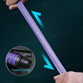 Vỏ tay lái xe điện SEAMETAL Vỏ tay lái xe máy Đai cuộn dây chống trượt Mềm thấm mồ hôi thoáng khí