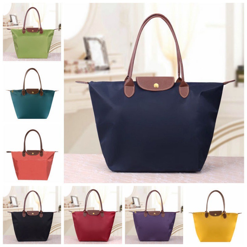 Túi đeo vai nylon chống thấm nước War horse dành cho nữ da bò tay cầm túi đựng bánh bao dung tích lớn túi mua sắm