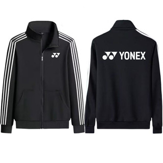 Trang phục cầu lông YONEX áo khoác thể thao ấm áp thoáng khí