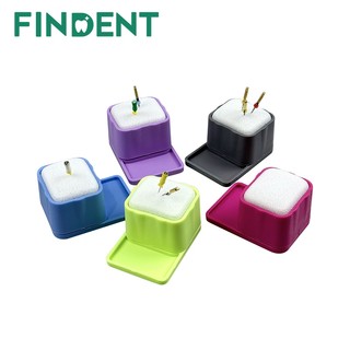 Autoclavable Nha Khoa Endo Tập Tin Làm Sạch Đứng Với Khung Xe Giá Đỡ Kênh Nha Sĩ Mũi Khoan Khối Nội Nha Tập Tin Làm Sạch Bàn Bọt