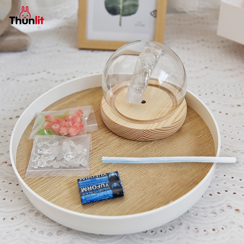 Ảnh Đèn ngủ Thunlit 9 hoa tulip DIY tặng bạn gái bạn trai sinh nhật giáng sinh lễ tình nhân 4