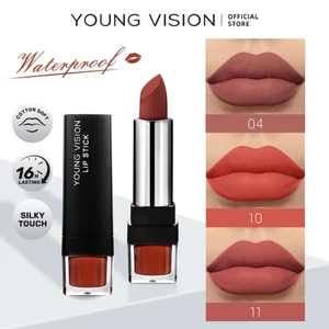 YOUNG VISION Son Môi Mờ 12 Màu - Bền Vào Thời Gian, Dưỡng Ẩm và Tô Màu Rực Rỡ