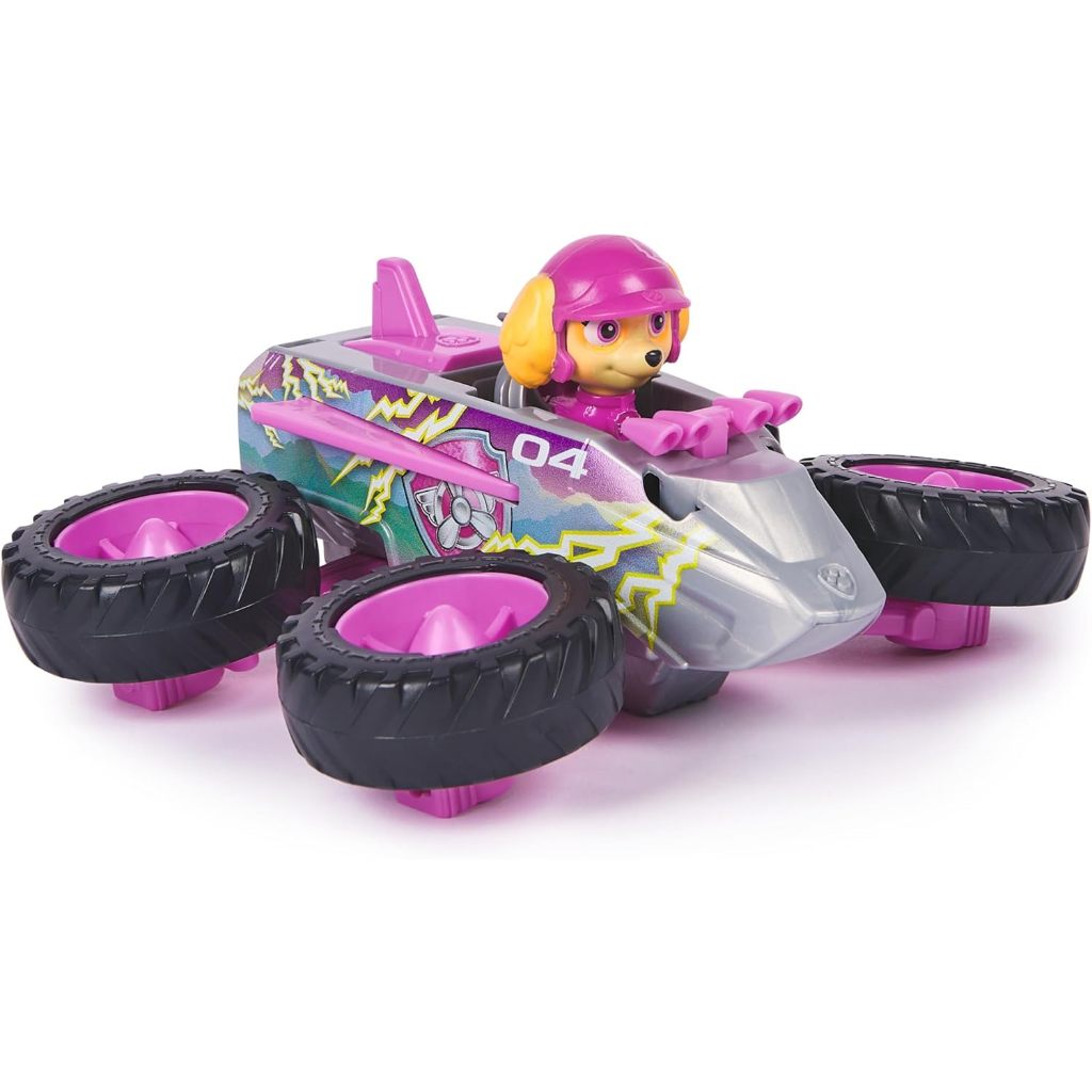 Paw Patrol: Rescue Wheels Skye 's Jet, Xe tải đồ chơi biến hình thành mô hình phản lực và nhân vật hành động sưu tập