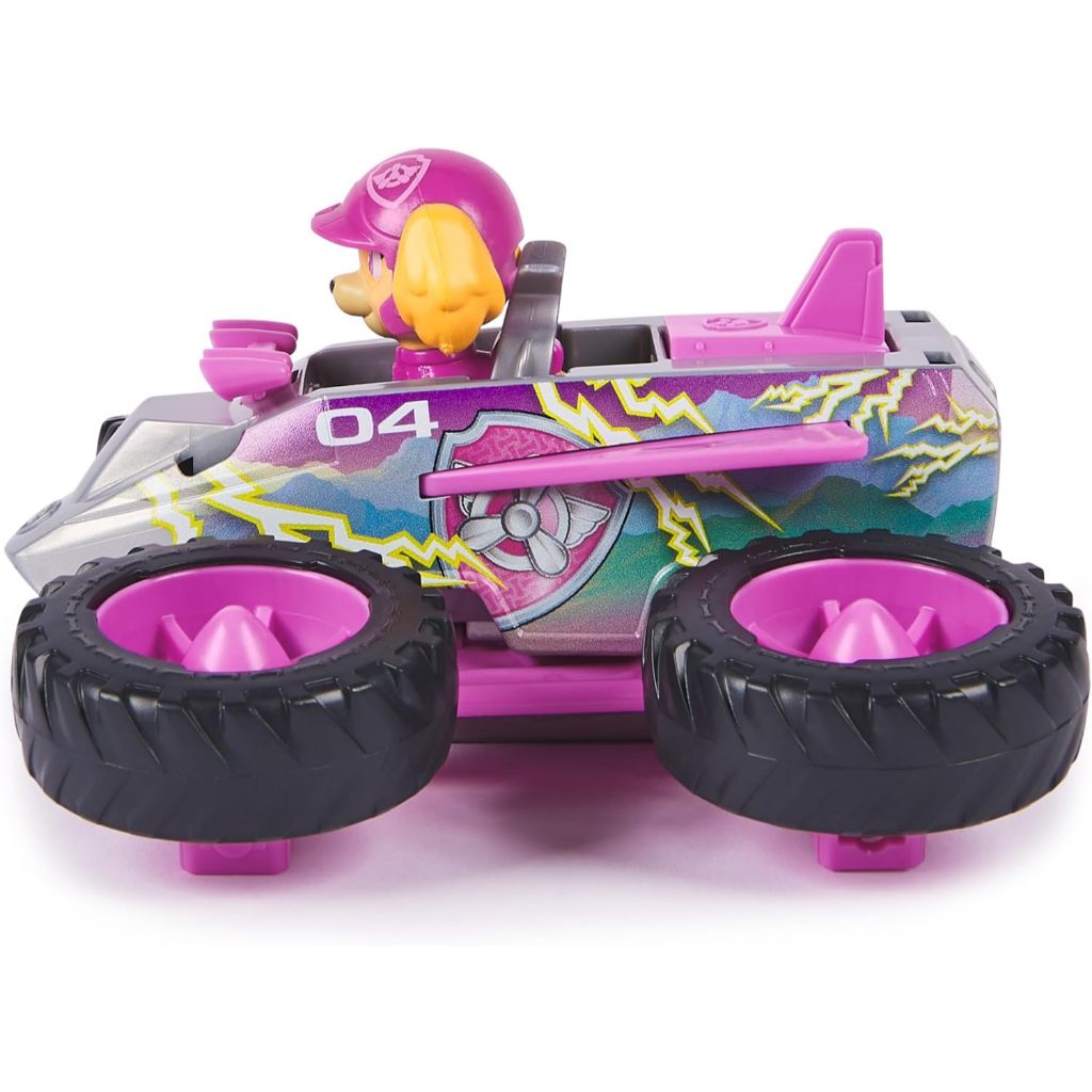 Paw Patrol: Rescue Wheels Skye 's Jet, Xe tải đồ chơi biến hình thành mô hình phản lực và nhân vật hành động sưu tập