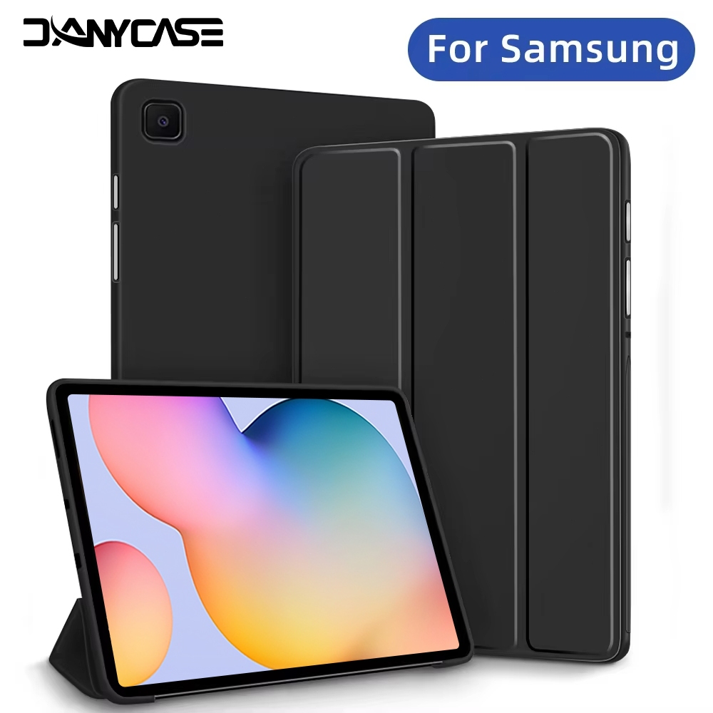 Ốp Lưng Cho Samsung Galaxy Tab S10 FE S11 A9 Plus A8 A11 Plus S11 S6 Lite 10.4 Inch S9 FE S7 S8 S9 11 A7 Lite 8.7 Inch Vỏ PU