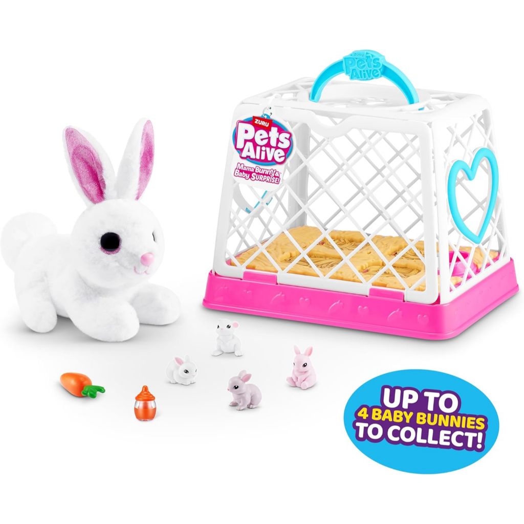 Pets Alive Mama Bunny & Baby Surprise, Series 1, Thú cưng điện tử của ZURU