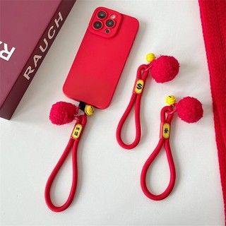 Dây buộc điện thoại di động Dây ngắn cổ tay Dây buộc tay Mặt dây chuyền sang trọng Điện thoại di động Dây chống mất