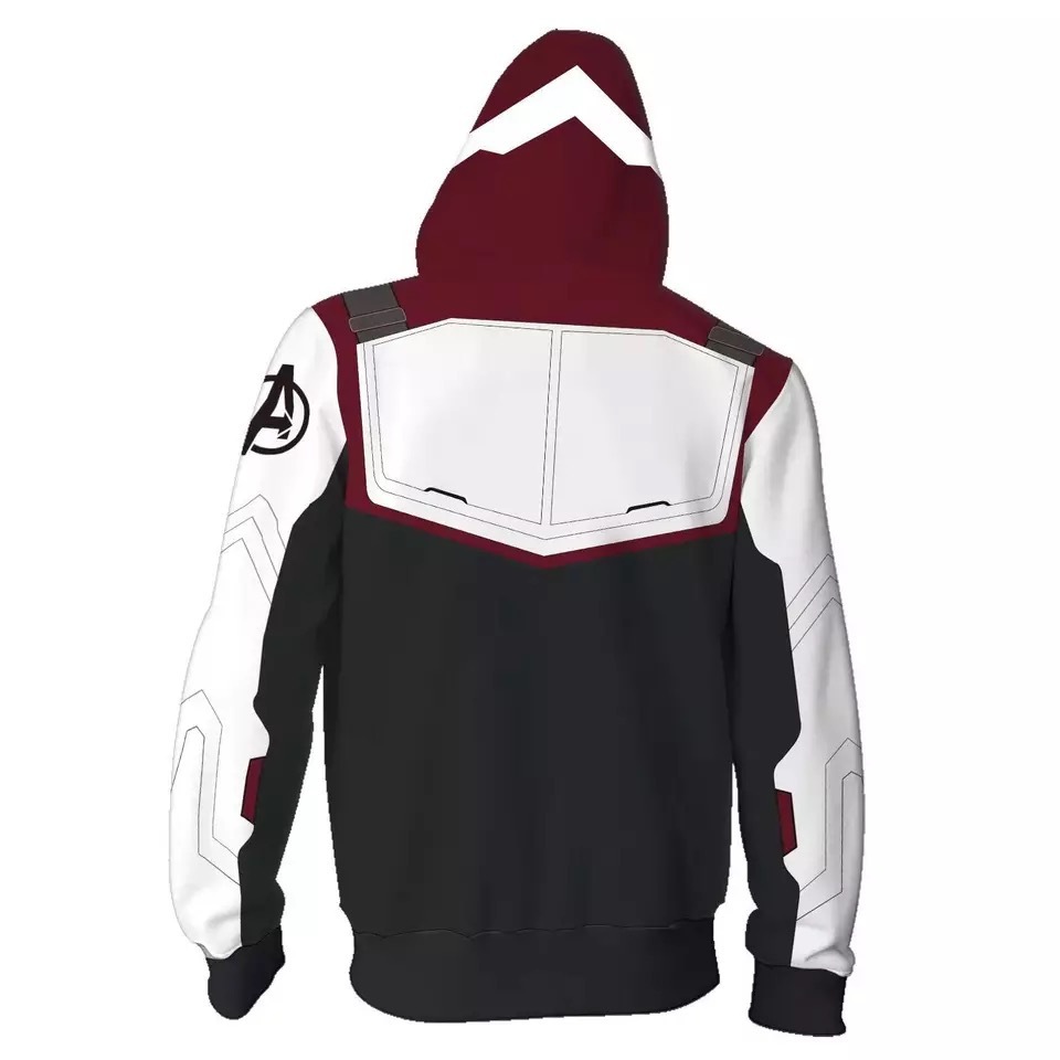 Áo Hoodie Avengers 4 Áo len siêu anh hùng Áo khoác in 3D unisex Áo khoác ngoài