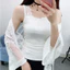 Áo Vest Ren Sling Phù Hợp Với Chính Hãng Hàn Quốc Phải-Có Bé Gái Ôm Hơn Nhìn Thời Trang Đáy Bên Trong Bên Ngoài Trắng Đen Hồng Xám Tông Màu Da Mùa Hè Thoáng Khí Top