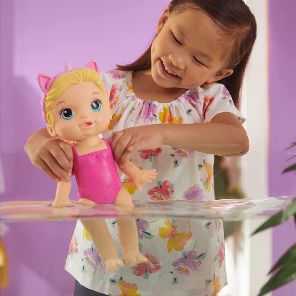 Baby Alive Glam Spa Búp bê bé Kỳ lân Đồ chơi trang điểm F3564
