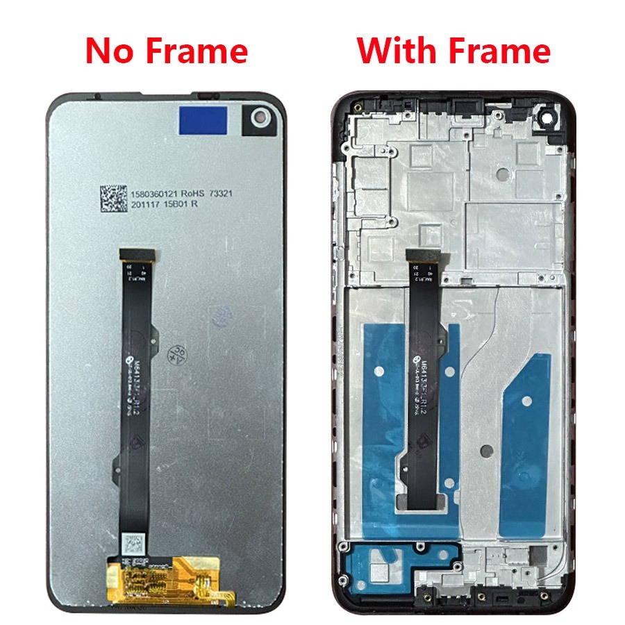 Dành Cho Motorola Moto G8 Màn Hình LCD Màn Hình Cảm Ứng Số Hóa Hội Thay Thế XT2045-1 LCD Cho Moto G8 Màn Hình