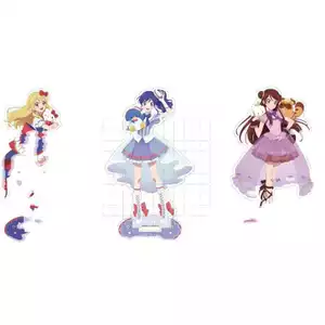 Trò Chơi Arcade Aikatsu Hoshimiya Ichigo Kiriya Aoi Shibuki Ran Acrylic Đứng Búp Bê Anime Hình Mẫu Tấm Cosplay Đồ Chơi Làm Quà Tặng