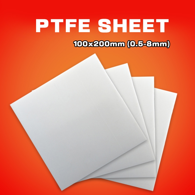Teflon Board 100mm Dày 0.5-8mm Teflon Board PTFE Zero Cut Chế biến Tấm ...