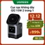 Mới được giảm giá Bộ sạc không dây Ugreen 2 trong 1 UNO 25W Max Qi2, 15W Max cho iPone 15 Pro Max, 5W cho Airpods