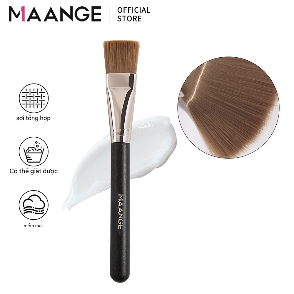 Cọ trang điểm MAANGE với lông mượt, cọ đắp mặt nạ/cọ kem nền đa chức năng 51230