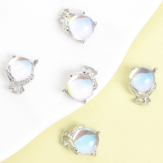 10 Chiếc Đêm Mùa Hè Dễ Thương Glowworm Hợp Kim Quyến Rũ Với Lớp Thủy Tinh, Hoàn Hảo Cho Trang Sức Độc Đáo Tạo, Dây Chuyền Xương Đòn Vòng Cổ Vòng Tay Bông Tai DIY Sáng Bóng Firefly Thiết Kế Mặt Dây Kim Loại