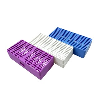 1 Cái Dụng Cụ Nha Khoa Khử Trùng Hộp Nhựa Autoclavale Cassette Hộp Y Tế Phẫu Thuật Kìm Giá Đỡ Khử Trùng Hộp Đựng Khay