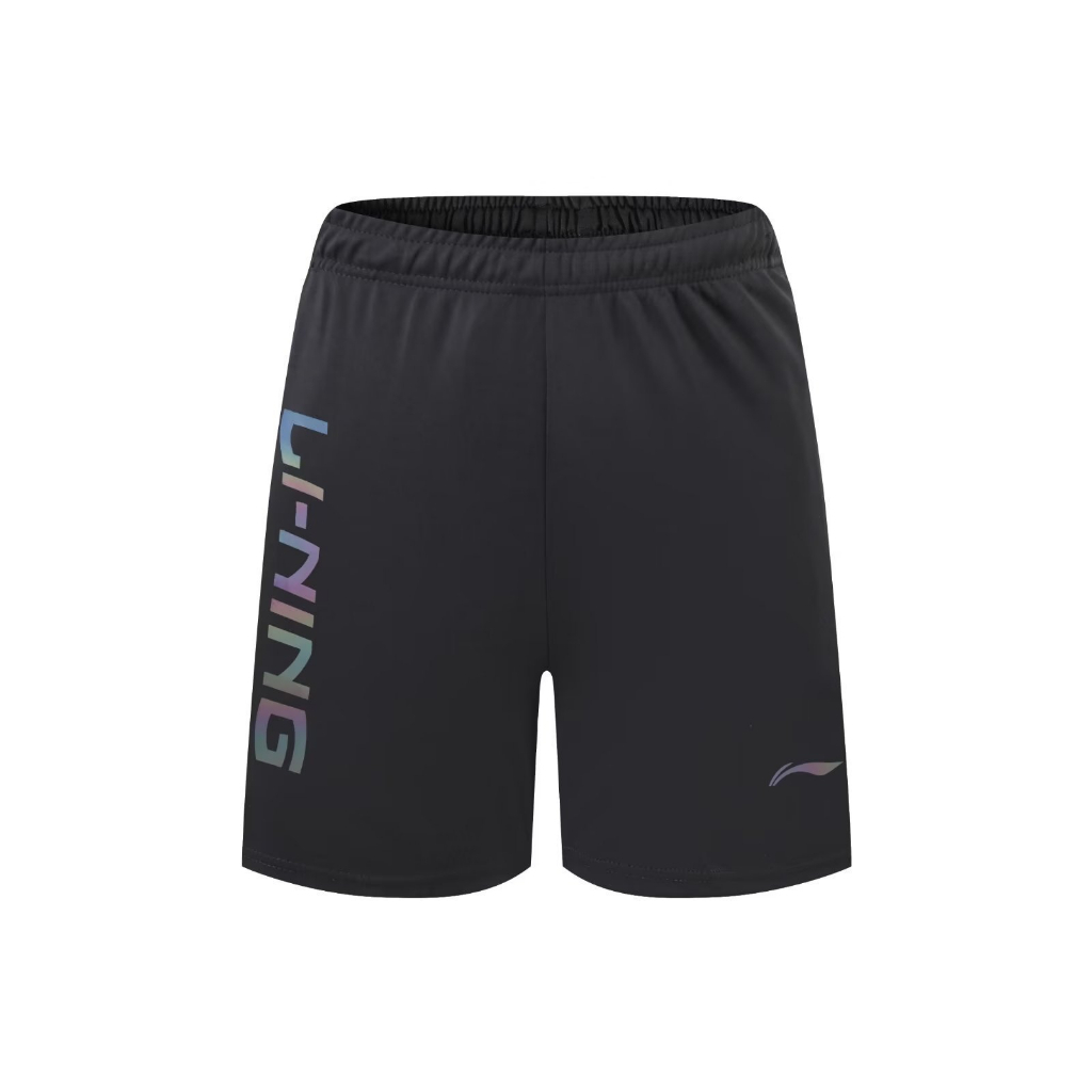 Quần short cầu lông Li Ning mới dành cho học sinh nam và nữ, dáng rộng, thoải mái, thoáng khí, tập thể dục, chạy bộ, hoạt động nhóm, Quần short bóng bàn