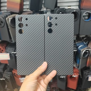 Ốp Điện Thoại Bằng Sợi Carbon Thật Aramid Cho ZTE Nubia Red Magic 10 Pro Plus 5G Toàn Cầu Siêu Mỏng Chống Sốc Ốp Lưng Vỏ