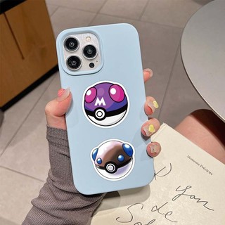 Bộ 50 Poke Ball Pokemon Hoạt Hình Dán DIY Guitar Vali Ván Trượt Laptop Điện Thoại Đồ Chơi Chống Thấm Nước