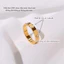 Nhẫn titan nữ không gỉ mạ vàng 18k thiết kế hoạ tiết đính đá phong cách hàn quốc thời trang