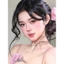 Vòng cổ choker thêu hoa hồng và lá thủ công, phong cách boho tây âu, trang sức nữ tinh tế