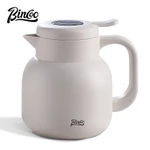 Bình trà bằng thép không gỉ BINCOO 316 Bình cà phê giữ nhiệt cách nhiệt chân không có bộ lọc cho gia đình và văn phòng 1L / 1.5L — ảnh 1
