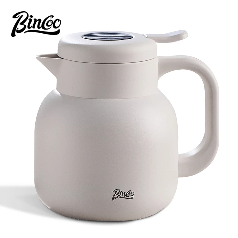 Bình trà bằng thép không gỉ BINCOO 316 Bình cà phê giữ nhiệt cách nhiệt chân không có bộ lọc cho gia đình và văn phòng 1L / 1.5L — ảnh 1