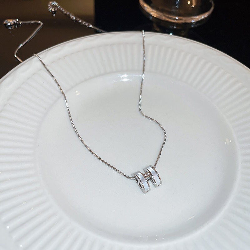 Vòng cổ chữ Zircon Mạ vàng thật thời trang nhẹ sang trọng xương đòn dây chuyền thiết kế cá tính phụ kiện khí chất bán buôn nữ