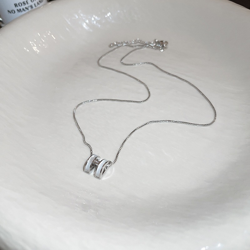 Vòng cổ chữ Zircon Mạ vàng thật thời trang nhẹ sang trọng xương đòn dây chuyền thiết kế cá tính phụ kiện khí chất bán buôn nữ