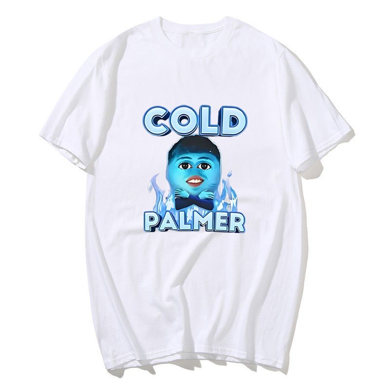 Lạnh Palmer Hài Hước Ngộ nghĩnh Meme Áo nam Nữ Bóng Đá Đồ Họa Tee Áo Sơ Mi Dạo Phố Áo Cotton Dạo Phố Trang Phục