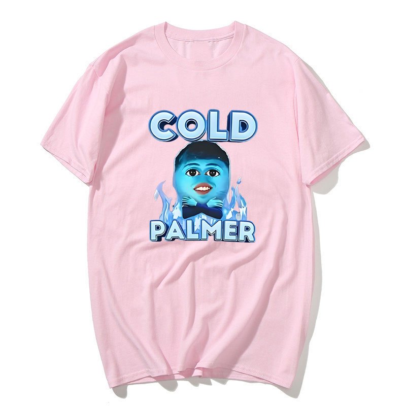 Lạnh Palmer Hài Hước Ngộ nghĩnh Meme Áo nam Nữ Bóng Đá Đồ Họa Tee Áo Sơ Mi Dạo Phố Áo Cotton Dạo Phố Trang Phục