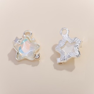 Điện Thoại Di Động Chống Bụi Cắm Hợp Kim DIY Sáng Tạo Kim Cương Ngôi Sao Hoa Mặt Dây Chuyền Lỗ Điện Thoại Di Động Chống Bụi Cắm