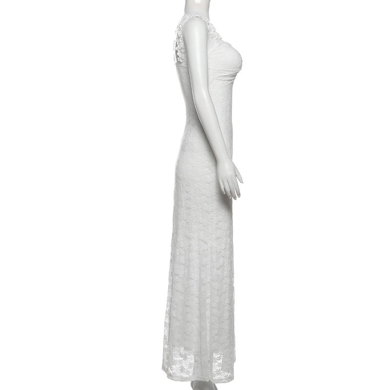 Cutenew Váy Maxi Thường Ngày Không Đều Sling Lưng Chắc Chắn Skinny Quấn Mông Cá Tính Hot Chick Nhìn Mỏng Hơn Phong Cách Không Khí Đa Năng