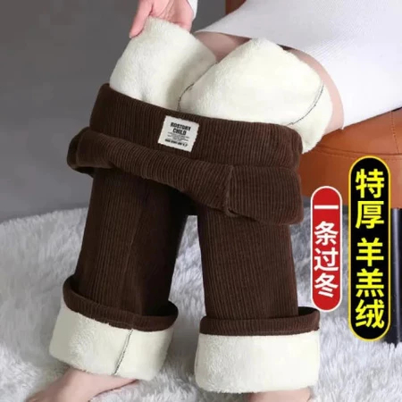 Quần lót nhung cho trẻ em quần giữ nhiệt 2024 thu đông mẫu mới quần nhung lông cừu ống đứng thường ngày
