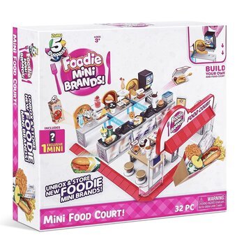 Foodie Mini Brands Series 1 Playset Food Court với 1 Mini độc quyền của ZURU