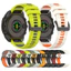 Dây đeo đa năng hai tông màu 20mm 22mm 26mm cho Garmin fenix 5 5S 6S 7S 7 7X 8 Dây đeo silicon thông minh có thể điều chỉnh với đơn