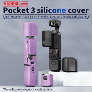 Dành Cho DJI Osmo pocket 3 Camera Silicon Bảo Vệ Bộ Năm Mảnh DJI pocket 3 Vỏ Máy Ảnh Thể Thao Phụ Kiện