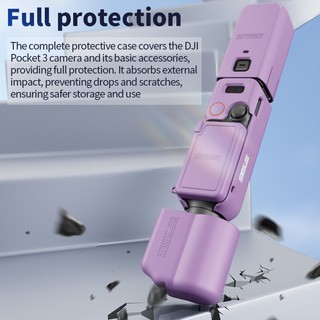 Dành Cho DJI Osmo pocket 3 Camera Silicon Bảo Vệ Bộ Năm Mảnh DJI pocket 3 Vỏ Máy Ảnh Thể Thao Phụ Kiện
