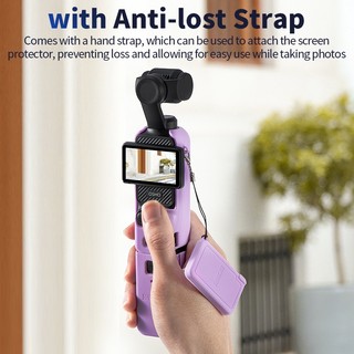 Dành Cho DJI Osmo pocket 3 Camera Silicon Bảo Vệ Bộ Năm Mảnh DJI pocket 3 Vỏ Máy Ảnh Thể Thao Phụ Kiện