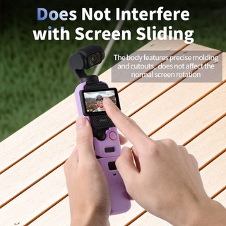 Dành Cho DJI Osmo pocket 3 Camera Silicon Bảo Vệ Bộ Năm Mảnh DJI pocket 3 Vỏ Máy Ảnh Thể Thao Phụ Kiện
