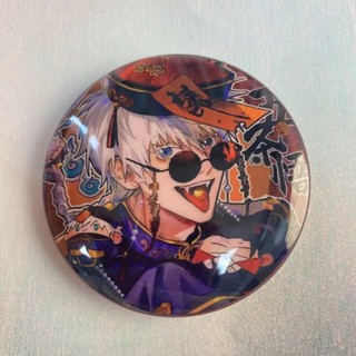 Anime Jujutsu Kaisen Gojo Satoru Geto Tinplate Kim Loại Laser Huy Hiệu Pin Anime Ngoại Vi Sưu Tập Quà Tặng